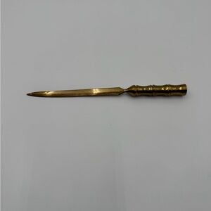 Vintage Brass Letter Opener